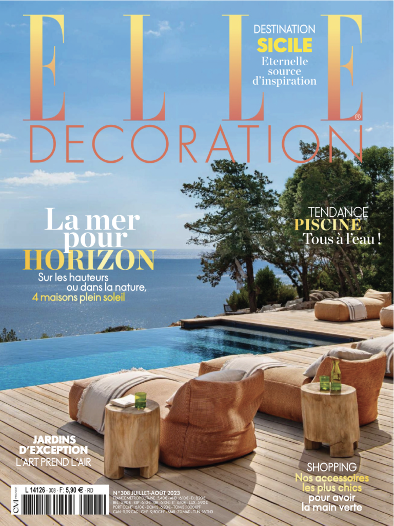 Couverture Elle Décoration juillet aout 2023