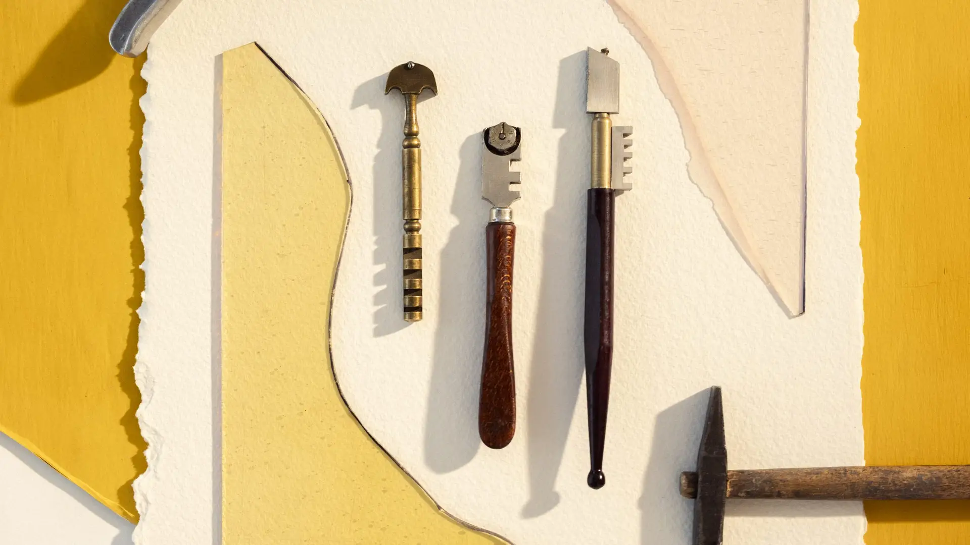 stages de vitrail à l'atelier Cocoroca